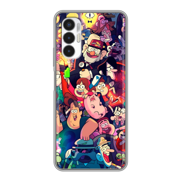 Силиконовый чехол на Tecno Pova 3 с принтом Gravity Falls Гравити Фолз Силиконовый чехол на Tecno Pova 3 с принтом Gravity Falls Гравити Фолз