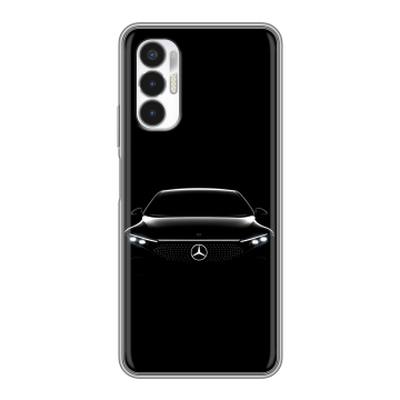 Силиконовый чехол на Tecno Pova 3 с принтом Mercedes Мерседес Силиконовый чехол на Tecno Pova 3 с принтом Mercedes Мерседес