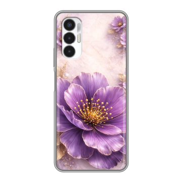 Силиконовый чехол на Tecno Pova 3 с принтом женский Силиконовый чехол на Tecno Pova 3 с принтом женский