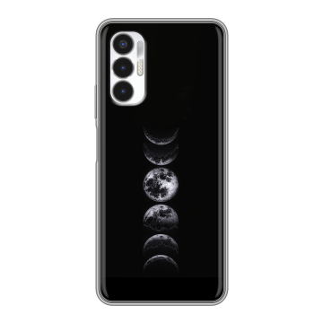 Силиконовый чехол на Tecno Pova 3 с принтом женский Силиконовый чехол на Tecno Pova 3 с принтом женский