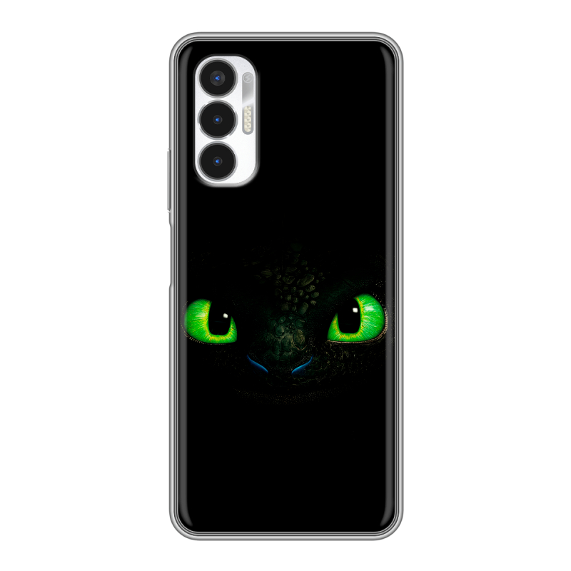 Силиконовый чехол на Tecno Pova 3 с принтом Как приручить дракона Силиконовый чехол на Tecno Pova 3 с принтом Как приручить дракона