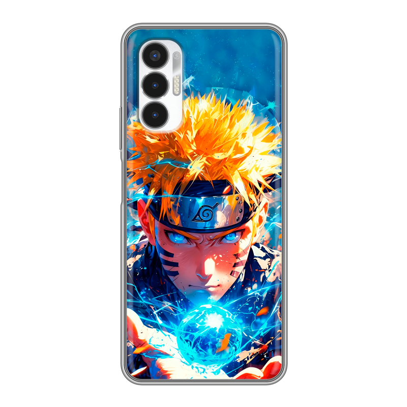 Силиконовый противоударный чехол на Tecno Pova 3 с принтом Аниме Наруто Naruto Силиконовый противоударный чехол на Tecno Pova 3 с принтом Аниме Наруто Naruto