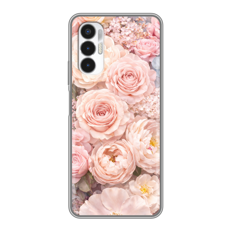 Силиконовый чехол на Tecno Pova 3 с принтом женский Силиконовый чехол на Tecno Pova 3 с принтом женский