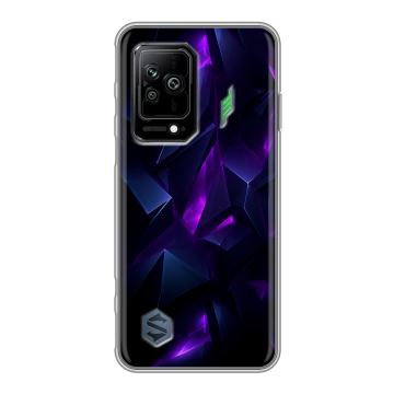 Силиконовый противоударный чехол на Xiaomi Black Shark 5 с принтом Абстракиция