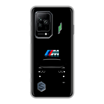 Силиконовый противоударный чехол на Xiaomi Black Shark 5 с принтом БМВ BMW Силиконовый противоударный чехол на Xiaomi Black Shark 5 с принтом БМВ BMW