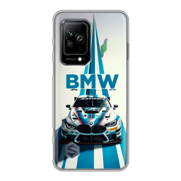 Силиконовый противоударный чехол на Xiaomi Black Shark 5 с принтом БМВ BMW Силиконовый противоударный чехол на Xiaomi Black Shark 5 с принтом БМВ BMW