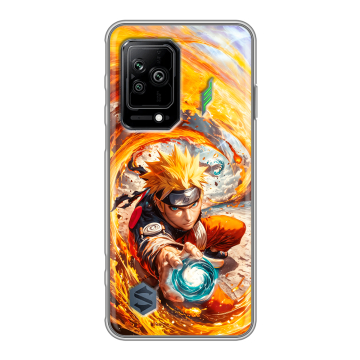 Силиконовый противоударный чехол на Xiaomi Black Shark 5 с принтом Аниме Наруто Naruto Силиконовый противоударный чехол на Xiaomi Black Shark 5 с принтом Аниме Наруто Naruto