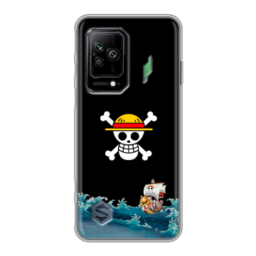 Силиконовый противоударный чехол на Xiaomi Black Shark 5 с принтом One Piece Ван Пис Силиконовый противоударный чехол на Xiaomi Black Shark 5 с принтом One Piece Ван Пис