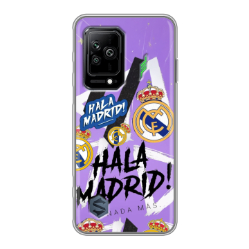 Силиконовый противоударный чехол на Xiaomi Black Shark 5 с принтом Real Madrid Реал Мадрид Силиконовый противоударный чехол на Xiaomi Black Shark 5 с принтом Real Madrid Реал Мадрид