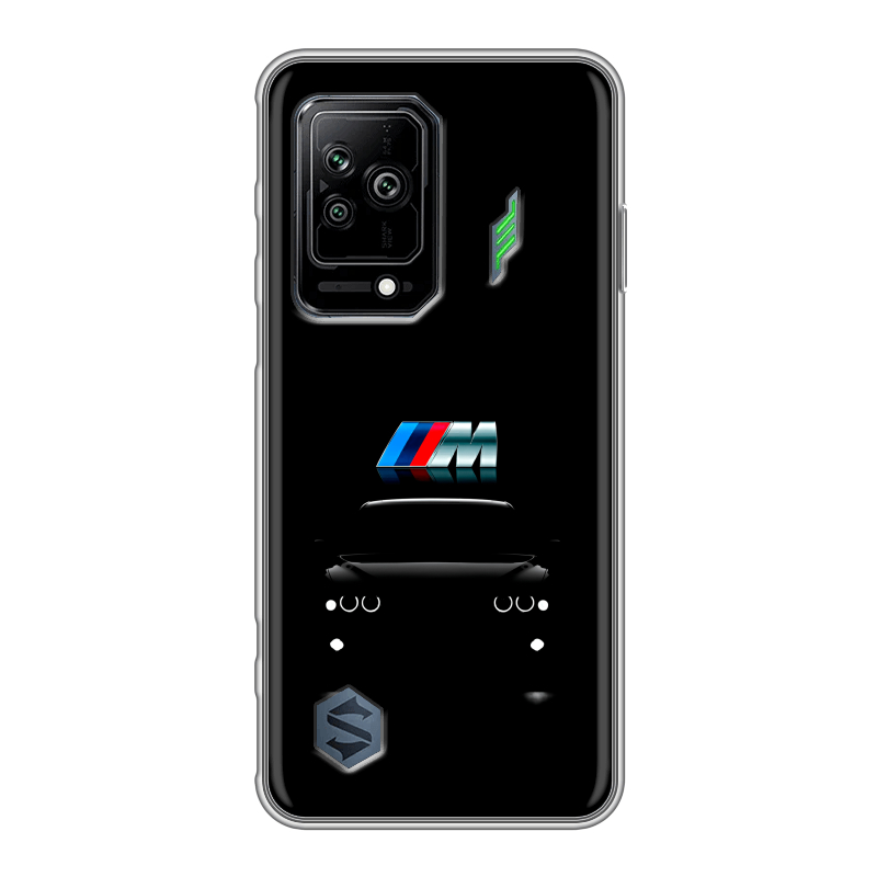 Силиконовый противоударный чехол на Xiaomi Black Shark 5 с принтом БМВ BMW Силиконовый противоударный чехол на Xiaomi Black Shark 5 с принтом БМВ BMW