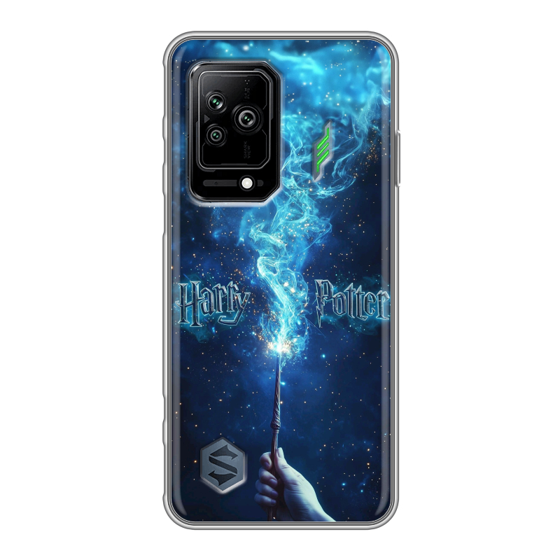 Силиконовый противоударный чехол на Xiaomi Black Shark 5 с принтом Harry Potter Гарри Поттер Силиконовый противоударный чехол на Xiaomi Black Shark 5 с принтом Harry Potter Гарри Поттер