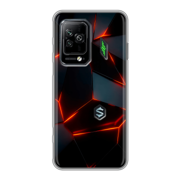 Силиконовый чехол на Xiaomi Black Shark 5 Pro с принтом Яркие абстракции Силиконовый чехол на Xiaomi Black Shark 5 Pro с принтом Яркие абстракции
