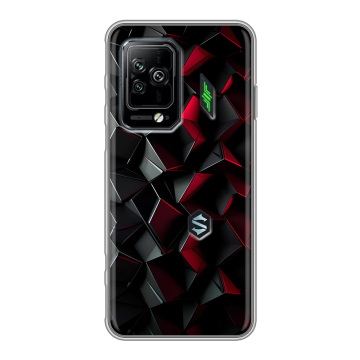 Силиконовый чехол на Xiaomi Black Shark 5 Pro с принтом Абстракция Силиконовый чехол на Xiaomi Black Shark 5 Pro с принтом Абстракция