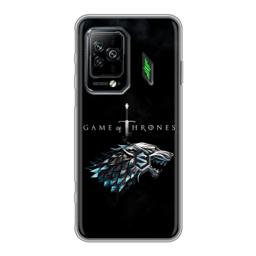 Силиконовый чехол на Xiaomi Black Shark 5 Pro с принтом Игра Престолов Game Thrones Силиконовый чехол на Xiaomi Black Shark 5 Pro с принтом Игра Престолов Game Thrones