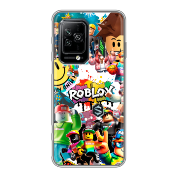 Силиконовый чехол на Xiaomi Black Shark 5 Pro с принтом Roblox Роблокс Силиконовый чехол на Xiaomi Black Shark 5 Pro с принтом Roblox Роблокс