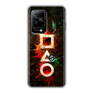 Силиконовый чехол на Xiaomi Black Shark 5 Pro с принтом Squid Game Игра кальмара Силиконовый чехол на Xiaomi Black Shark 5 Pro с принтом Squid Game Игра кальмара