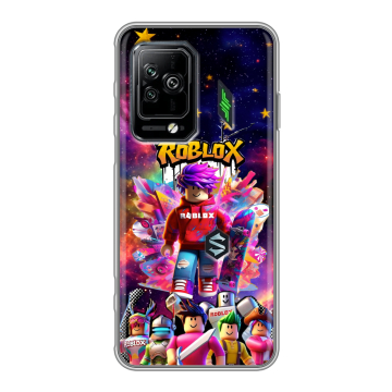 Силиконовый чехол на Xiaomi Black Shark 5 Pro с принтом Roblox Роблокс Силиконовый чехол на Xiaomi Black Shark 5 Pro с принтом Roblox Роблокс