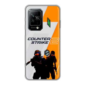 Силиконовый чехол на Xiaomi Black Shark 5 Pro с принтом Counter Strike Силиконовый чехол на Xiaomi Black Shark 5 Pro с принтом Counter Strike