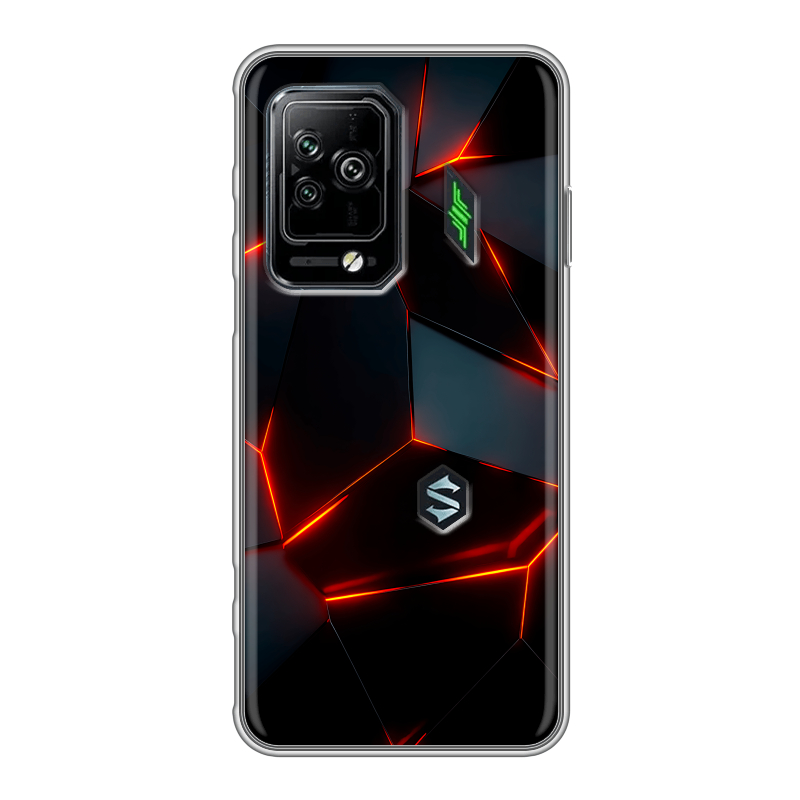 Силиконовый чехол на Xiaomi Black Shark 5 Pro с принтом Яркие абстракции Силиконовый чехол на Xiaomi Black Shark 5 Pro с принтом Яркие абстракции