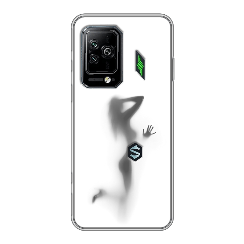 Силиконовый чехол на Xiaomi Black Shark 5 Pro с принтом Силуэт Силиконовый чехол на Xiaomi Black Shark 5 Pro с принтом Силуэт