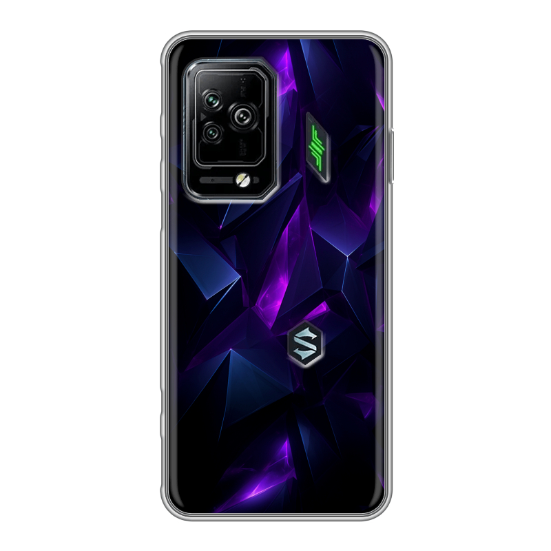 Силиконовый противоударный чехол на Xiaomi Black Shark 5 Pro с принтом Абстракиция Силиконовый противоударный чехол на Xiaomi Black Shark 5 Pro с принтом Абстракиция