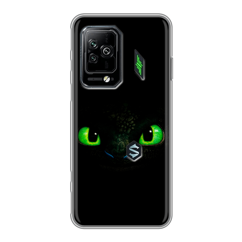 Силиконовый чехол на Xiaomi Black Shark 5 Pro с принтом Как приручить дракона Силиконовый чехол на Xiaomi Black Shark 5 Pro с принтом Как приручить дракона