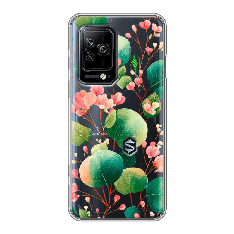 Силиконовый чехол на Xiaomi Black Shark 5 Pro с принтом женский Силиконовый чехол на Xiaomi Black Shark 5 Pro с принтом женский