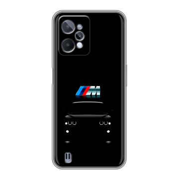 Силиконовый чехол на Realme C31 с принтом БМВ BMW Силиконовый чехол на Realme C31 с принтом БМВ BMW