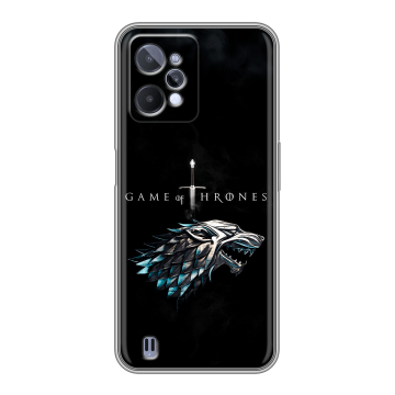 Силиконовый чехол на Realme C31 с принтом Игра Престолов Game Thrones
