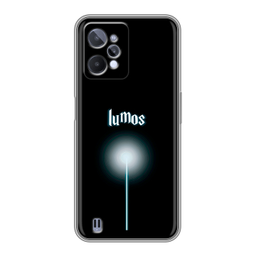 Силиконовый чехол на Realme C31 с принтом Harry Potter Гарри Поттер