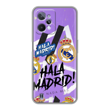 Силиконовый чехол на Realme C31 с принтом Real Madrid Реал Мадрид