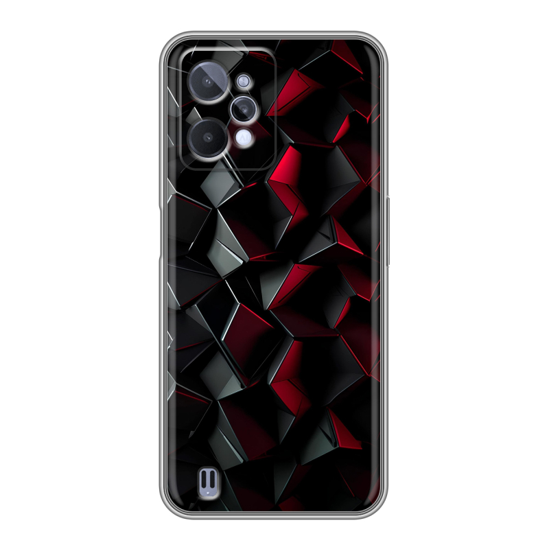 Силиконовый чехол на Realme C31 с принтом Абстракция Силиконовый чехол на Realme C31 с принтом Абстракция