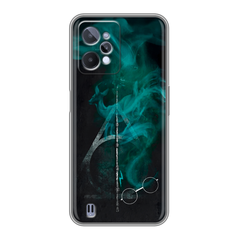 Силиконовый чехол на Realme C31 с принтом Гарри Поттер Harry Potter Силиконовый чехол на Realme C31 с принтом Гарри Поттер Harry Potter