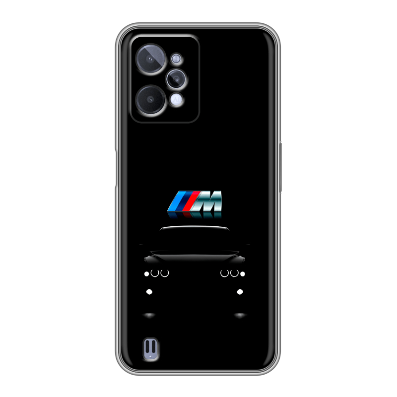 Силиконовый чехол на Realme C31 с принтом БМВ BMW Силиконовый чехол на Realme C31 с принтом БМВ BMW
