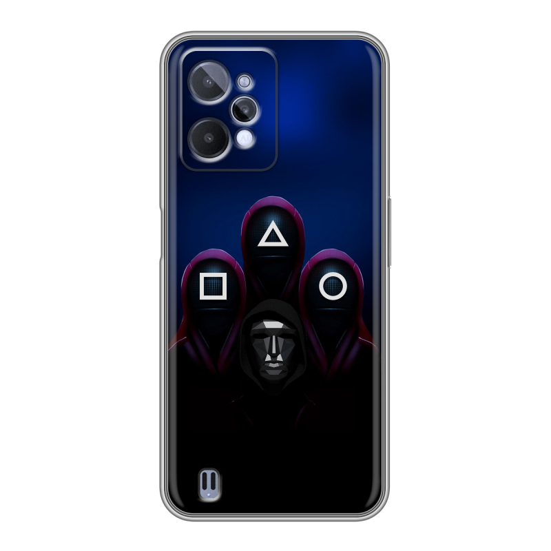 Силиконовый чехол на Realme C31 с принтом Игра Кальмара Силиконовый чехол на Realme C31 с принтом Игра Кальмара