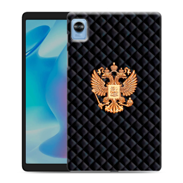 Силиконовый чехол на Realme Pad Mini с принтом Герб России принт Силиконовый чехол на Realme Pad Mini с принтом Герб России принт