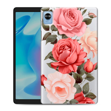 Силиконовый чехол на Realme Pad Mini с принтом Розы Силиконовый чехол на Realme Pad Mini с принтом Розы