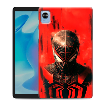 Силиконовый чехол на Realme Pad Mini с принтом человек паук spiderman Силиконовый чехол на Realme Pad Mini с принтом человек паук spiderman
