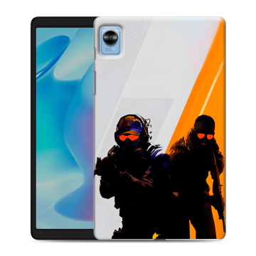 Силиконовый чехол на Realme Pad Mini с принтом Контер страйк Counter strike