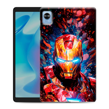 Силиконовый чехол на Realme Pad Mini с принтом Железный человек Ironman Силиконовый чехол на Realme Pad Mini с принтом Железный человек Ironman