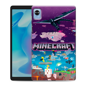 Силиконовый чехол на Realme Pad Mini с принтом Майнкрафт Minecraft Силиконовый чехол на Realme Pad Mini с принтом Майнкрафт Minecraft