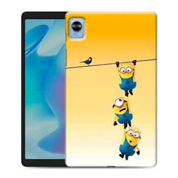 Силиконовый чехол на Realme Pad Mini с принтом Миньоны Силиконовый чехол на Realme Pad Mini с принтом Миньоны