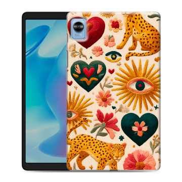 Силиконовый чехол на Realme Pad Mini с принтом Модный принт