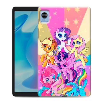 Силиконовый чехол на Realme Pad Mini с принтом My little pony Дружба чудо Силиконовый чехол на Realme Pad Mini с принтом My little pony Дружба чудо