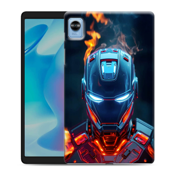 Силиконовый чехол на Realme Pad Mini с принтом IronMan Железный человек