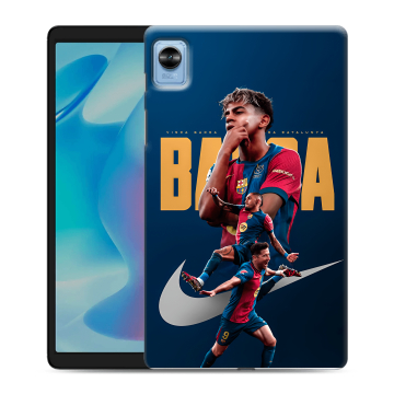 Силиконовый чехол на Realme Pad Mini с принтом Барселона Barca Yamal Силиконовый чехол на Realme Pad Mini с принтом Барселона Barca Yamal