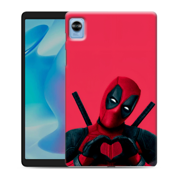 Силиконовый чехол на Realme Pad Mini с принтом Дедпул Deadpool