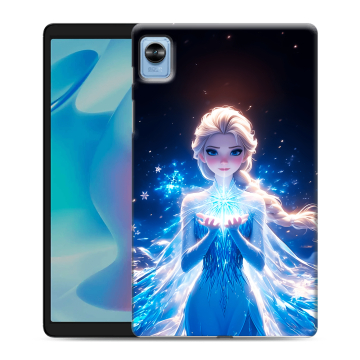 Силиконовый чехол на Realme Pad Mini с принтом Холодное сердце Frozen Силиконовый чехол на Realme Pad Mini с принтом Холодное сердце Frozen
