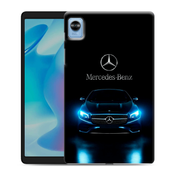 Силиконовый чехол на Realme Pad Mini с принтом Mercedes Мерседес Силиконовый чехол на Realme Pad Mini с принтом Mercedes Мерседес