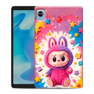 Силиконовый чехол на Realme Pad Mini с принтом Labubu Лабубу Силиконовый чехол на Realme Pad Mini с принтом Labubu Лабубу